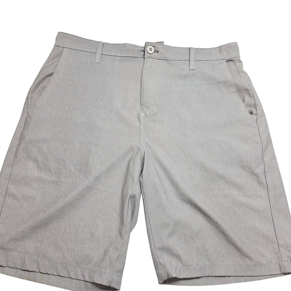 Ron Jon Surf Shop Hybrid Shorts Mens 34 Gray Heathered Walk Shorts